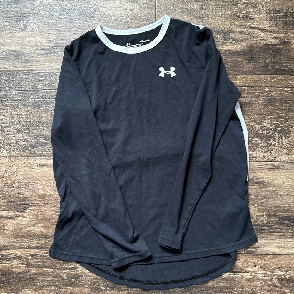 Under Armour youth girls large heat-gear shirt